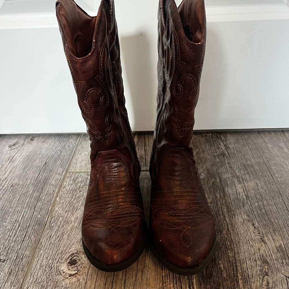 Steve Madden Brown Kids Boots